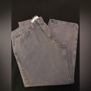 Lee Men’s 42X30 Regular Fit Gray Jeans
